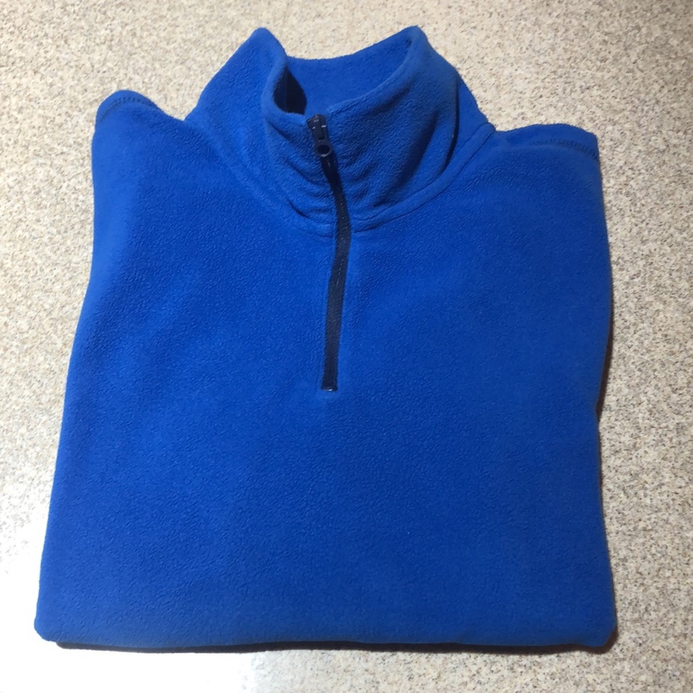 Slalom boys large blue quarter zip, gently used